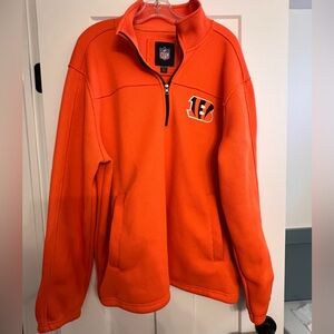 Cincinnati Bengals Fleece Lined Pullover, XXL, EUC